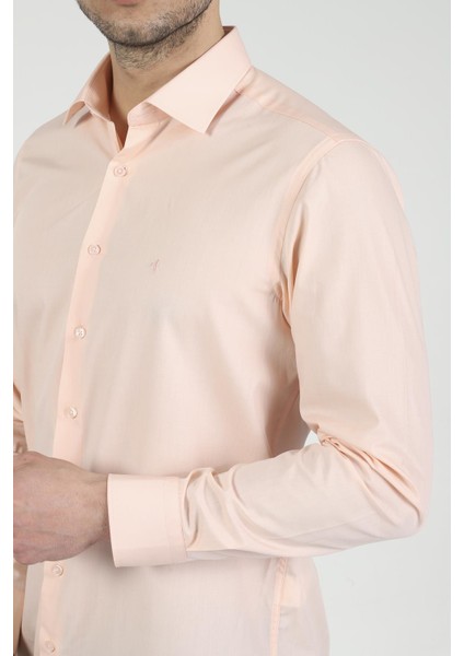 Slim Fit Uzun Kollu Erkek Gömlek 360-DB17