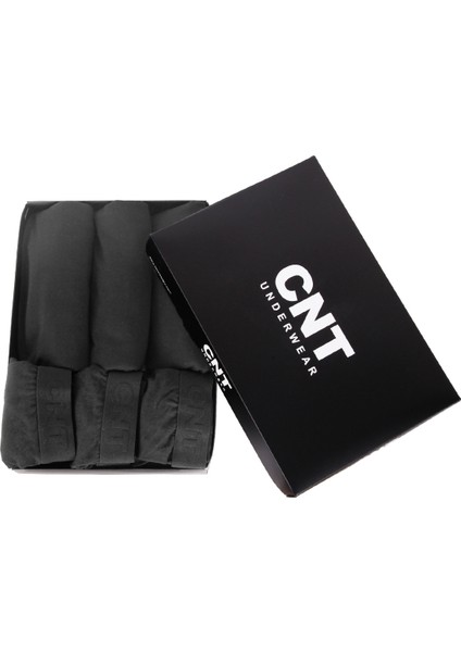 Erkek 3'lü Atlet Boxer Takım Premium Kutulu