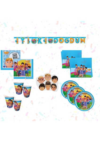 Rafadan Tayfa Doğum Günü Parti Seti