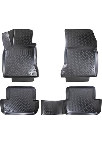 Mercedes A Serisi W176 2012-2017 3D Havuzu Paspas Siyah