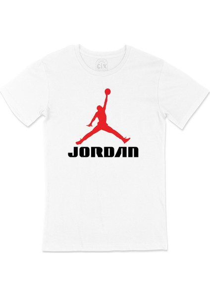 Kırmızı Jordan Air Tişört