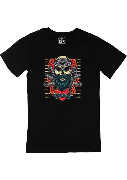 Kuru Kafa Siyah Tişört