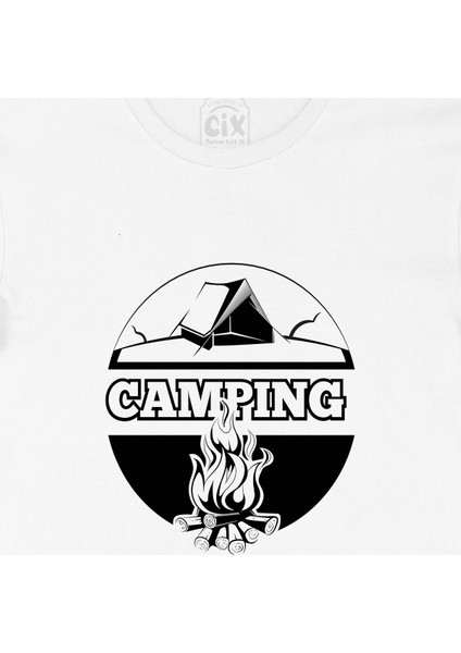 Camping Fire Tişört