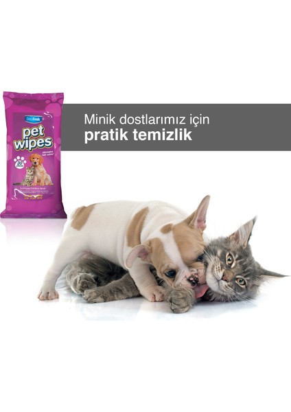 Deep Fresh Pet Temizleme Mendili 30 Yaprak