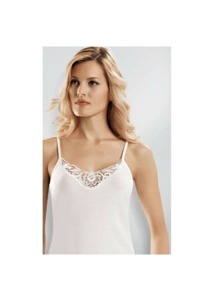 Rib.ip Askı Güpürlü Byn Atlet 6 Lı Paket -3010