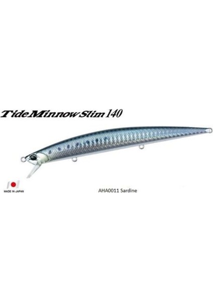 Tide Minnow Slim Flyer Sinking 21GR 140 cm - GFA0051 Sardine Iı