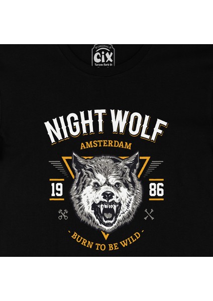Night Wolf Tişört fiyatları