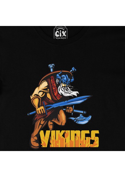 Viking Kılınç ve Balta Siyah Tişört fiyatları