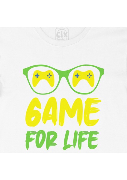 Sarı Game For Life Tişört fiyatları