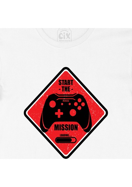 Kırmızı Start The Mission Tişört fiyatları