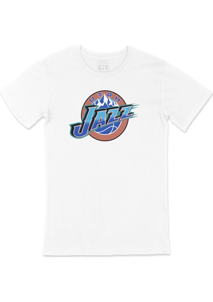 Utah Jazz Old Logo Tişört
