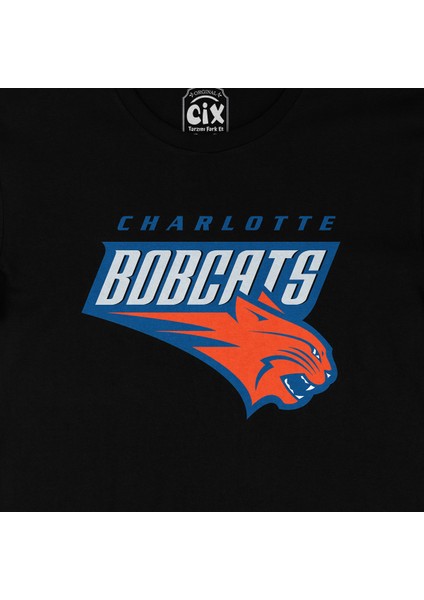 Charlotte Bobcats Siyah Tişört fiyatları