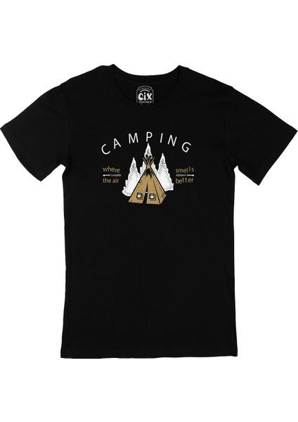 Air Smells Better Siyah Tişört