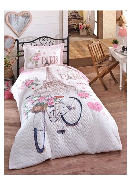 Tek Kişilik 4 Mevsim Set Paris Love