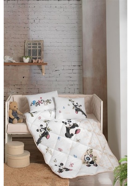 Bebek Uyku Seti Panda Bej