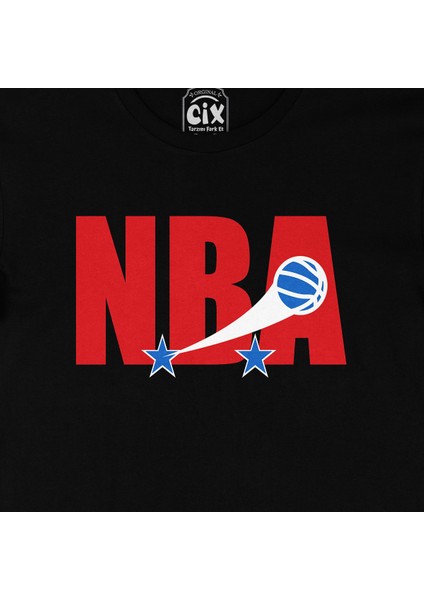 Nba Klasik Logo Siyah Tişört fiyatları
