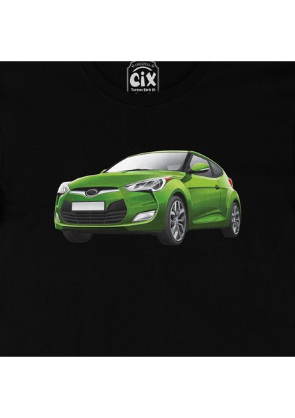 Yeşil Cupe Araba Siyah Tişört fiyatları