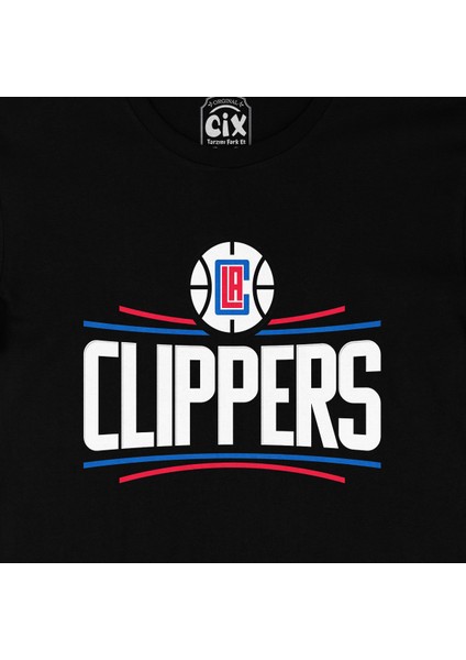 La Clippers Siyah Tişört