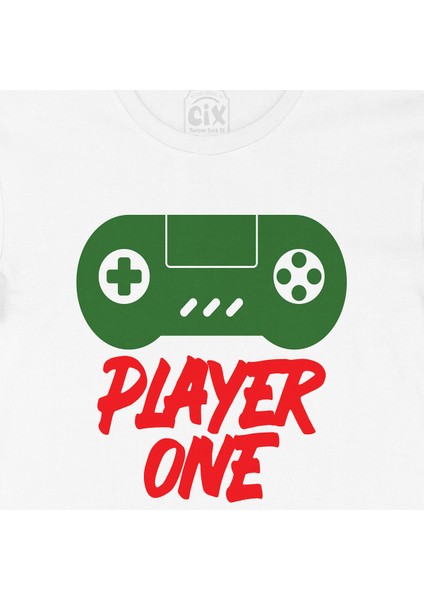 Kırmızı Player One Tişört fiyatları