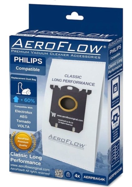Fc 8656 Performer Active S-Bag Uyumlu Toz Torbası (Aeroflow)