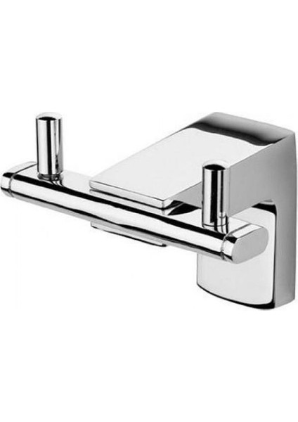 Premium Ikili Bornoz Askılık + Uzun Havluluk 47 cm Ikili Banyo Aksesuar Seti fırsatları