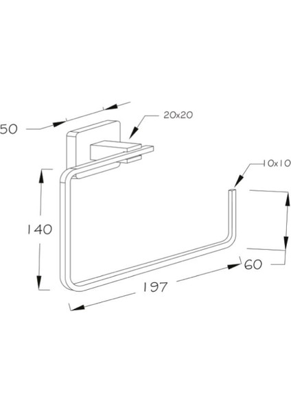 Kare Mat Siyah Ikili Bornoz Askılık + Yuvarlak Havluluk Ikili Banyo Seti fiyatları