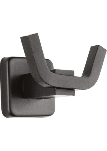 Kare Mat Siyah Ikili Bornoz Askılık + Yuvarlak Havluluk Ikili Banyo Seti indirimleri