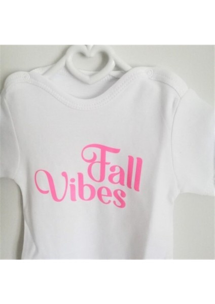 Fall Vibes Beyaz Zıbın Sonbahar Tasarımı Body