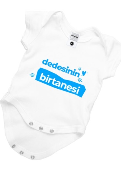 Dedesinin Birtanesi Baskılı Bebek Zıbın Body
