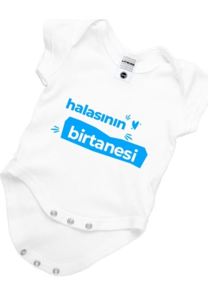 Erkek Bebek Beyaz Halasının Birtanesi Body