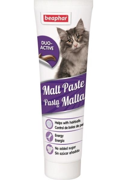 Duo Active Tüy Yumağı Önleyici Malt Kedi Macunu 100 gr x 6 Adet