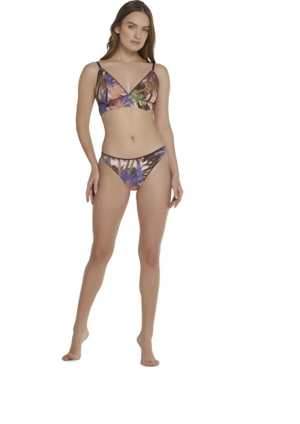 Kadın Üçgen Bikini Takım 0066-