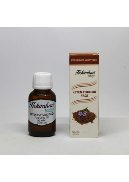 Keten Tohumu Yağı 50 ml