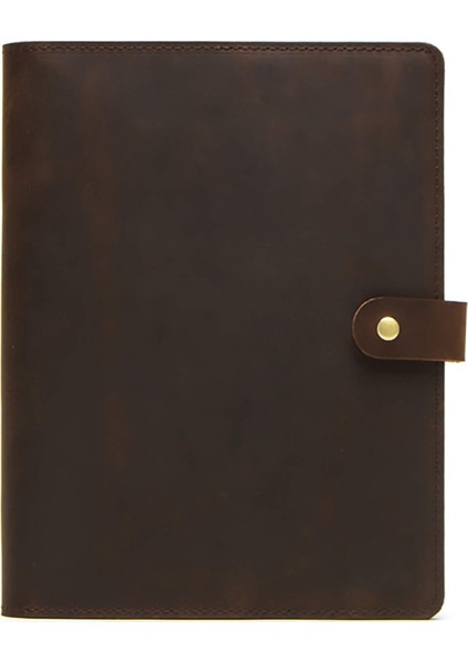 Business Serie Hakiki Eskitme Deri iPad Kılıfı / Organizer – Roccella
