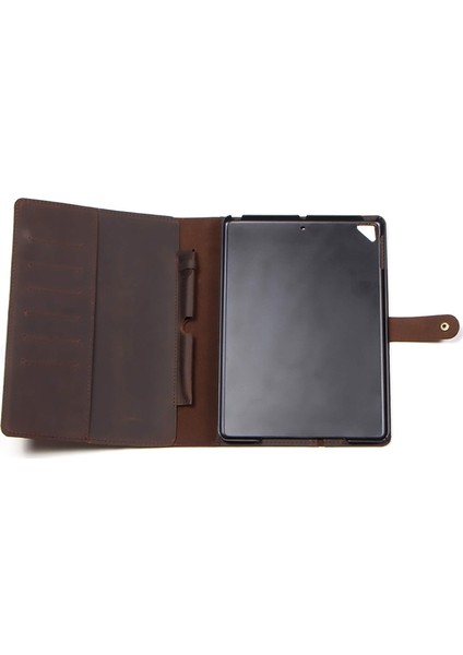 Business Serie Hakiki Eskitme Deri iPad Kılıfı / Organizer – Roccella modelleri