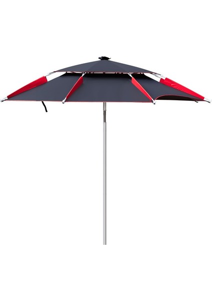 Katlanır 2,4 x 2,2 m Büyük Balıkçı Şemsiyesi (Yurt Dışından)