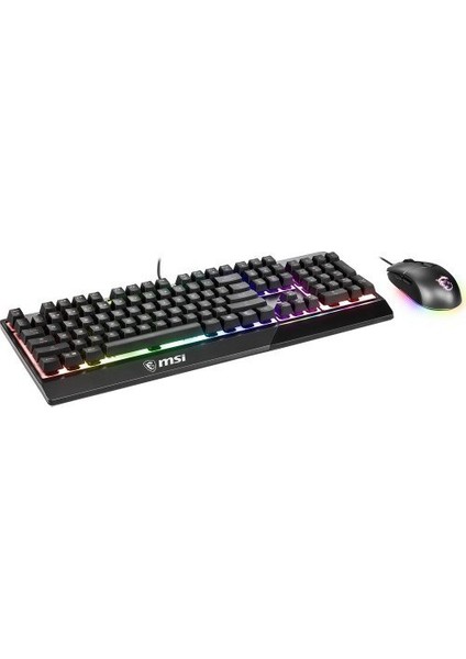 Msı Vigor GK30 Tr Rgb Gaming Klavye Mouse Set