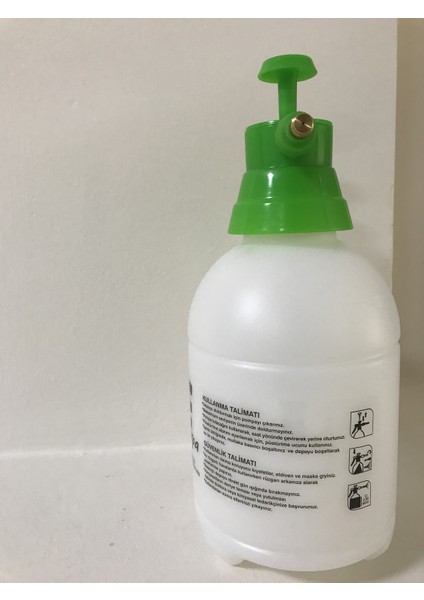 2 Litrelik Mekanik Basınçlı Beyaz Pompa