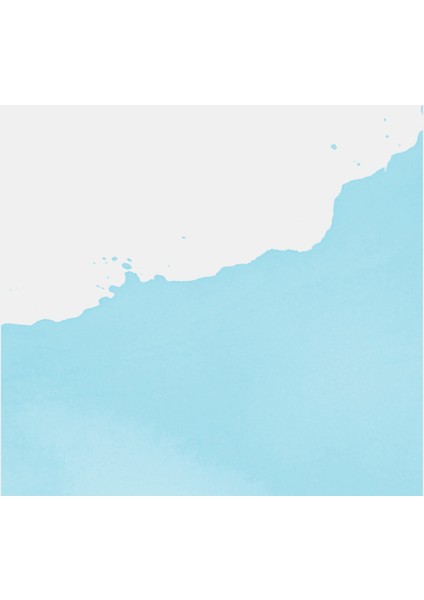 Ecoline : Fırça Uçlu Sulu Boya Kalemi : Pastel Blue