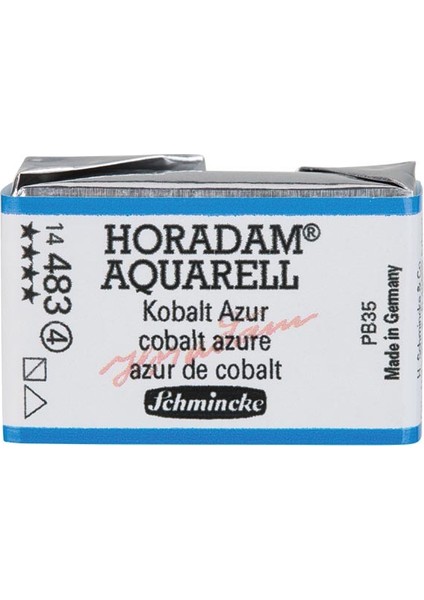 : Horadam Aquarell Artist : Tam Tablet Sulu Boya : Seri 4 : 483 Cobalt Azure