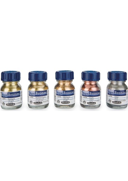 : Aqua Bronze : Sulu Boya Yaldız Pigment : 20 ml : 811 Rich Gold