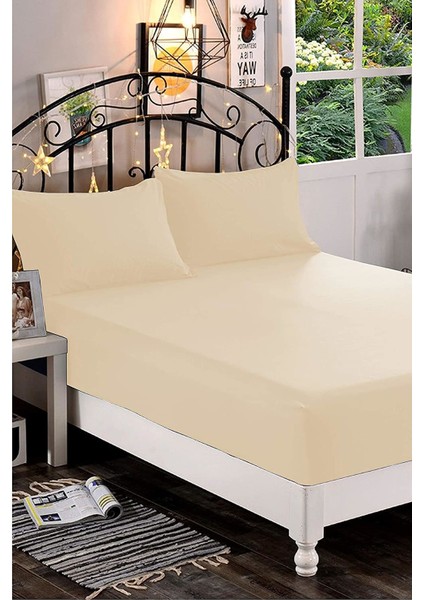 Çift Kişilik Lastikli Penye Çarşaf 160X200 cm