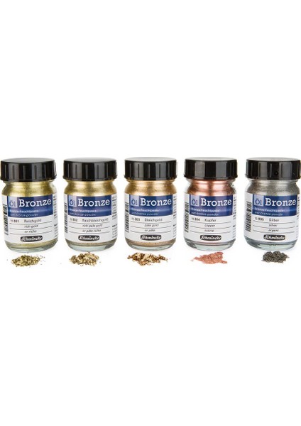 : Oil Bronze : Yağlı Boya Yaldız Pigment : 50 ml : 801 Rich Gold