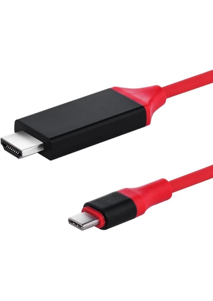 4330 USB Type C 3.1 To HDMI Çevirici Dönüştürücü Tv Televizyon Kablosu