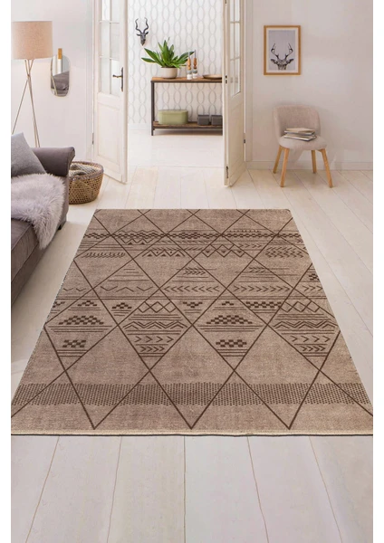 Angora Home  Vega Dekoratif Yeni Nesil Kilim4065 80 x 300 Dikdörtgen