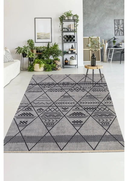 Angora Home  Vega Dekoratif Yeni Nesil Kilim4068 100 x 300 Dikdörtgen