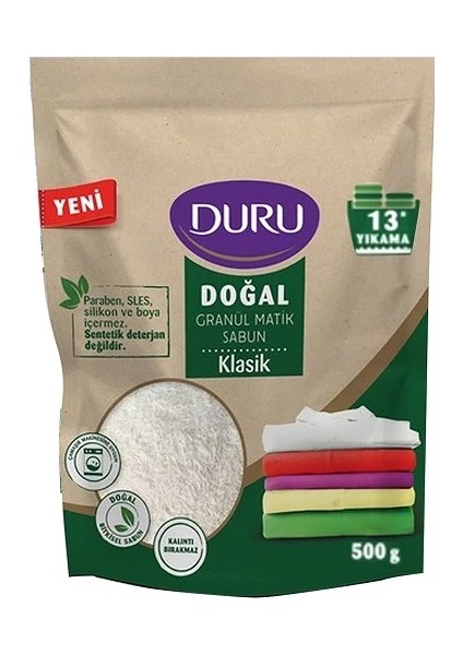 Granül Matik Sabun Klasik 500 gr