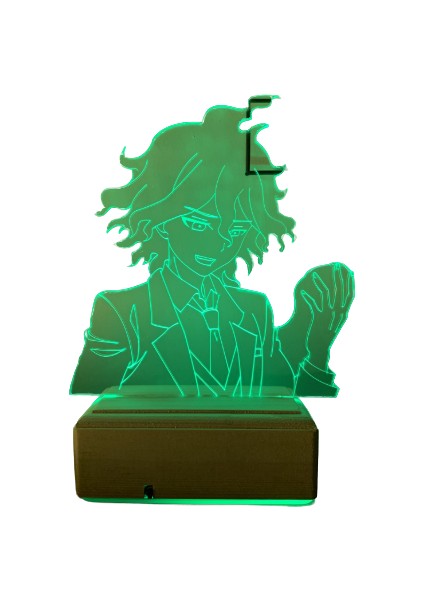 Nagito Komaeda 16 Renk Gece Lambası