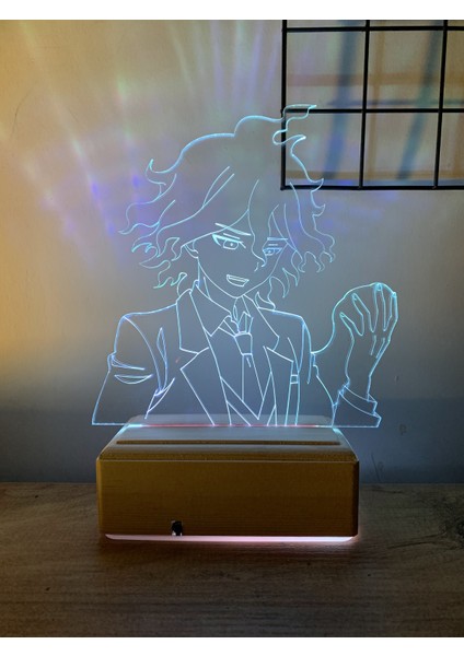 Nagito Komaeda 16 Renk Gece Lambası