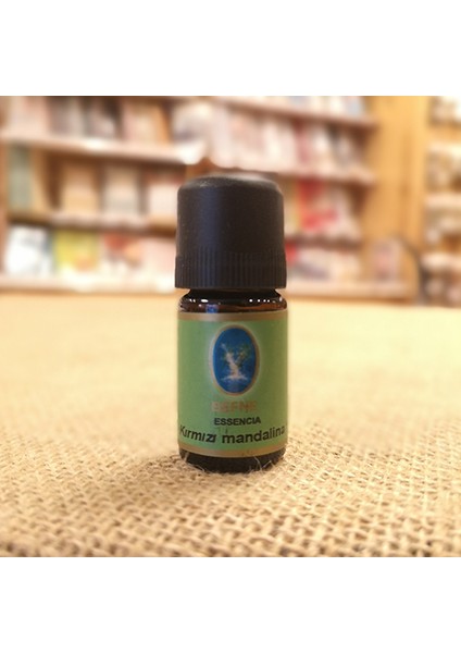 Kırmızı Mandalina Yağı 5 ml - Soğuk Pres (Organik - Fransa)